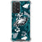 NFL Philadelphia Eagles Tropical Print Galaxy A52 5G Clear Case